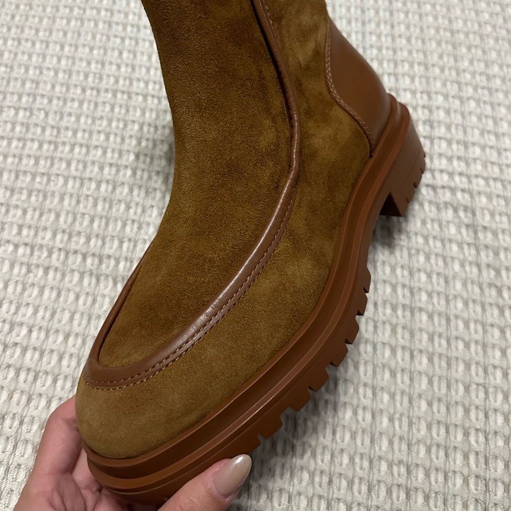 Lauren Ralph Lauren Colbie Suede Booties - Picture 8 of 10